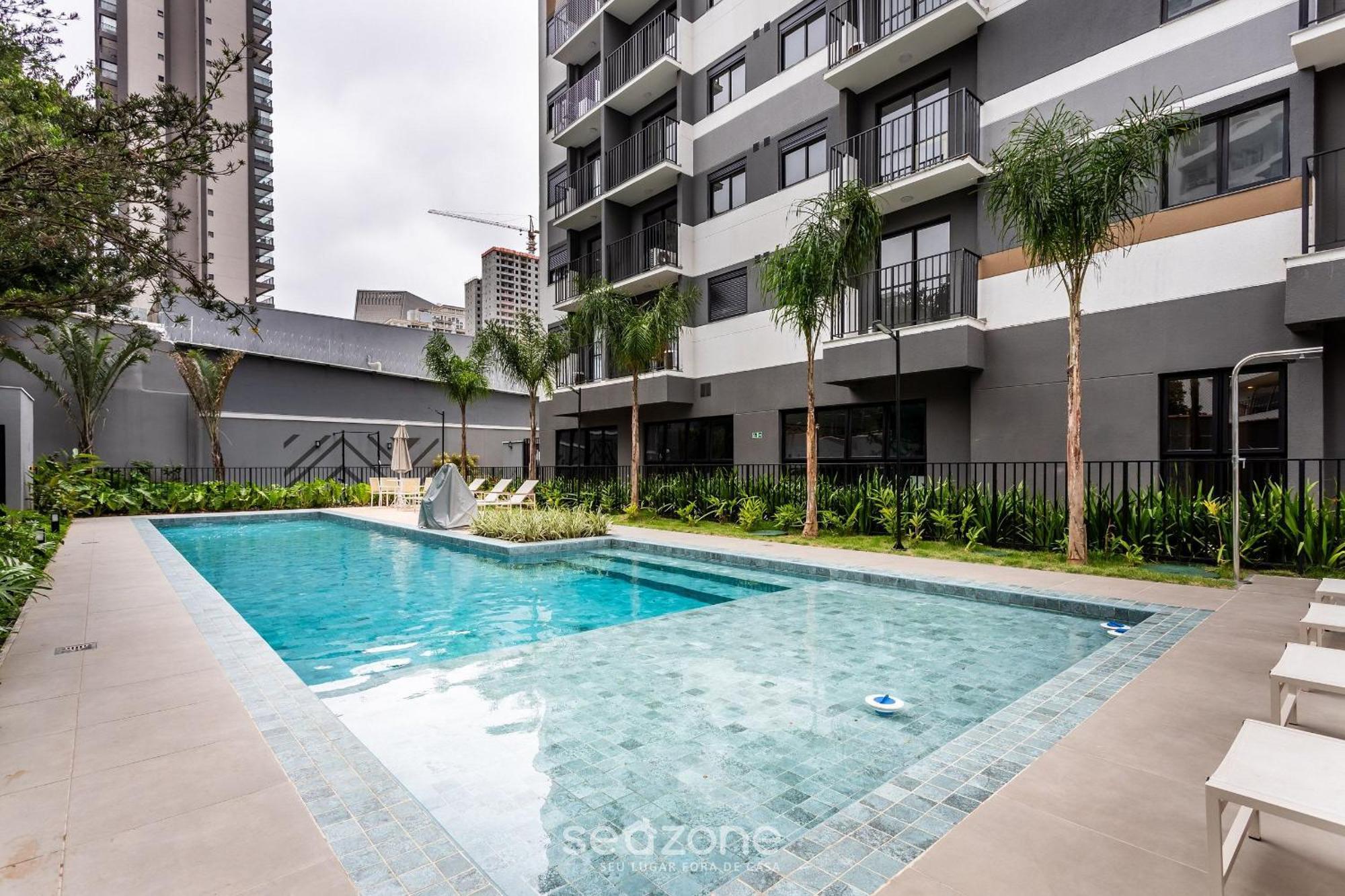 Predio C/ Piscina E Academia Em Pinheiros-sp - Vbp Apartment